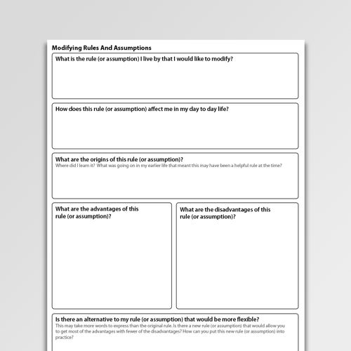 Eating Disorders - Therapy Worksheets | Psychology Tools