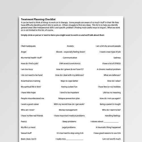 Treatment Plan Template Counseling from www.psychologytools.com